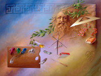 Enrique Campuzano, Opus 822. Óleo en tela, 100 x 130 cm., 2011